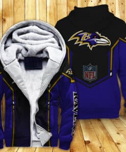 Baltimore Ravens Fleece Jacket L98