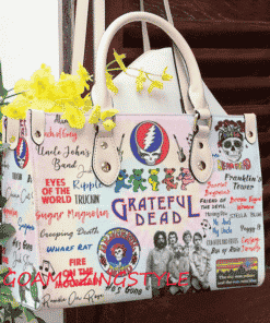 Grateful Dead Leather Bag L98