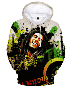 Bob Marley 1 Hoodie Zip Hoodie 3D L98