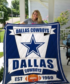 Dallas Cowboys 3 Blanket Quilt L98