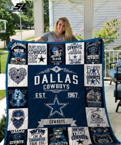 Dallas Cowboys 1 Blanket Quilt L98