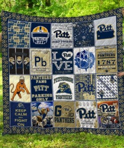 Pittsburgh Panthers 2 Quilt Blanket L98