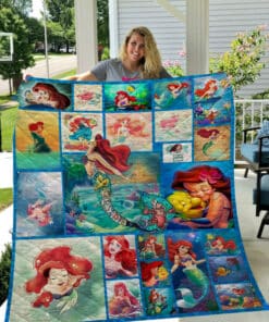 The Little Mermaid 3 Quilt Blanket L98
