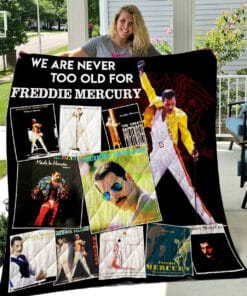 Freddie Mercury Quilt Blanket