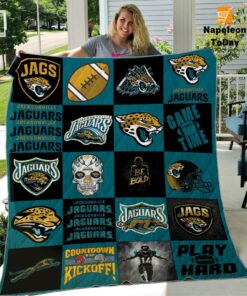 Jacksonville Jaguars Blanket Quilt t