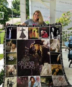Stevie Nicks 2 Quilt Blanket t