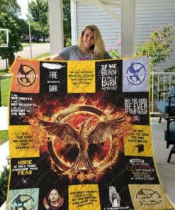 The Hunger Games 1a Blanket Quilt e