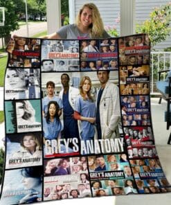 Grey's Anatomy Quilt Blanket L98