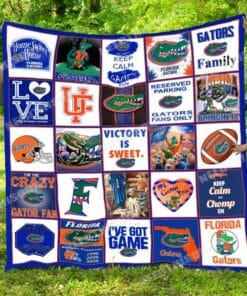 Florida Gators 2 Quilt Blanket L98
