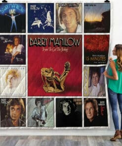 Barry Manilow 2 Quilt Blanket t