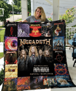Megadeth 1 Blanket Quilt t