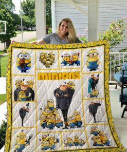 Minions 1 Blanket Quilt t