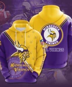 Minnesota Vikings Hoodie Zip Hoodie 3D