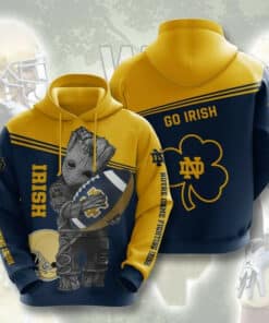 Notre Dame Fighting Irish 1 Hoodie Zip Hoodie 3D