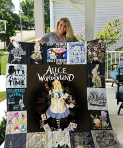 Alice in Wonderland 1 Blanket Quilt t