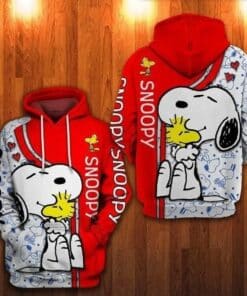 Snoopy 1 Hoodie Zip Hoodie 3D t