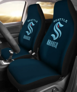 Seattle Kraken Car Seat Covers