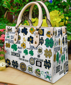 Notre Dame Fighting Irish 1 Leather Handbag