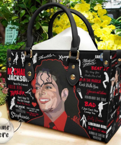 Michael Jackson 1 Leather Handbag