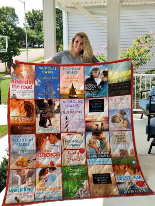 Nicholas Sparks Quilt Blanket G910 Lionteez